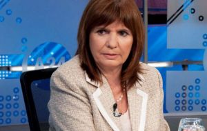 The Congress index acts as a reference because the official inflation rate, supplied by the much questioned Indec is “absurd”, said Patricia Bullrich.