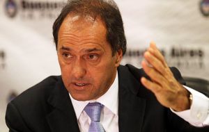 “I believe the dollar issues will gradually decompress since Argentina will be needing much less dollars to import energy”, Scioli added. 
