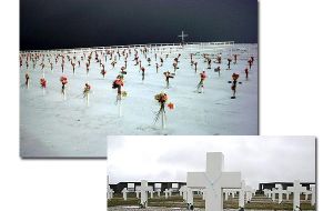 The march is to demand UK replies to the Red Cross on a protocol to begin taking samples from the 123 unidentified graves in Darwin Cemetery        