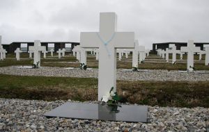 Argentina has contacted UK about the possibility of DNA identification taking place on the remains of unknown former combatants buried at Darwin. 