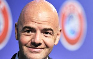 UEFA said Infantino, general secretary of UEFA since October 2009, was well-equipped to run FIFA.