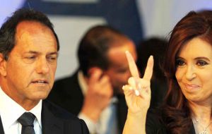 Randazzo insisted that it was President Cristina Fernandez who decided “that Scioli was to be the incumbent presidential candidate”