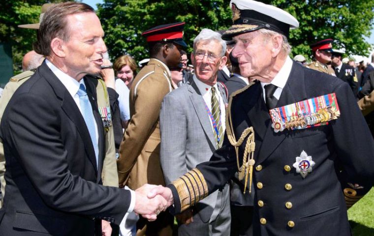 Ex PM Tony Abbott controversial decision to grant Prince Philip a knighthood in January was widely seen as one of the factors which ended his term as leader.