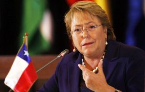 Bachelet said a planned bilateral meeting of ministers on social integration that had been set to take place in December was canceled.