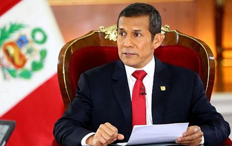 Humala said the move aimed to spur development in the La Yarada-Los Palos area on the border with Chile and improve living conditions for its inhabitants.