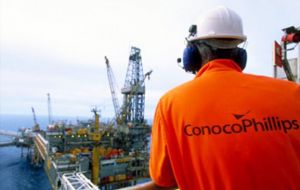 ConocoPhillips announced it was backing out of deepwater altogether. By 2017, it will cease deepwater exploration and will sell off its offshore leases 