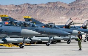 In 2013, the Argentine Air Force began negotiations with Israel for 18 Kfir Block 60 fighters as an alternative to another deal for surplus Spanish Mirage