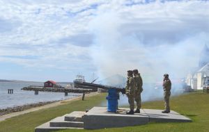 On Armistice Day, 11 November at 11:00 AM the gun at Stanley front Victory Green is fired in remembrance of the fallen  (Pic PN)