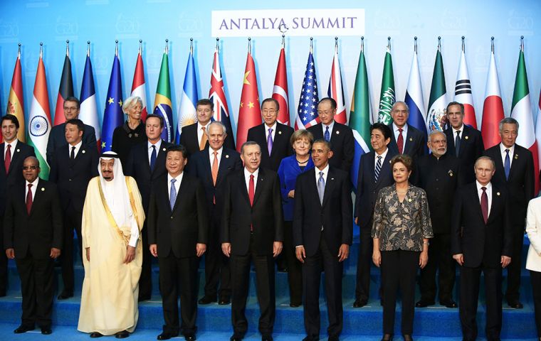 G20 leaders promised to cooperate on managing borders, airline safety, sharing information on suspects, countering propaganda and freezing terrorist assets. 