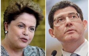 “If I tell you that is not the opinion of the government, then Levy stays.” Rousseff said “if he stays, it's because we agree with his policies.”