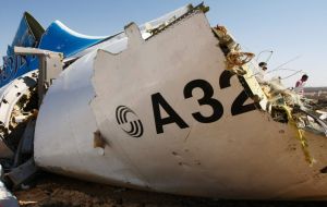Moscow confirmed that the Russian passenger jet that crashed in Egypt with the loss of 224 lives had been brought down by a bomb in an attack claimed by IS.