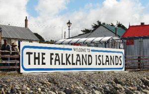 Hopefully the people of the Falklands “will not suffer from the bullying and bellicosity shown by the current government of Argentina”
