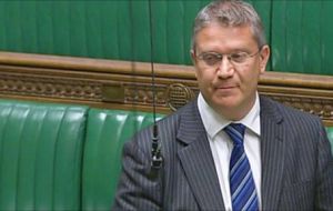 MP Rosindell asked the government to call on new Canadian PM to continue his country's support for the Falkland Islanders' right to self-determination