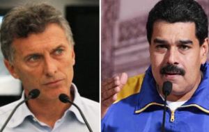 “Venezuela is not on the verge of an institutional breakdown to justify Macri’s eventual request to suspend the Maduro regime from the Mercosur trade bloc”.