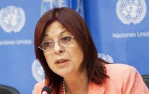 UN disarmament official Virginia Gamba helped the Marci team to re-establish relations with Malcorra