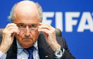 It's no known if FIFA president Sepp Blatter, who labeled the scandal as “a non-problem” gave his watch back