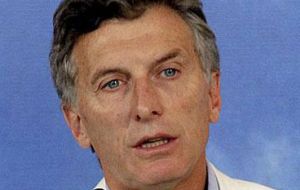 “I will try to set up an instrument, a trust fund so that I can distance myself from all of it” Macri said.