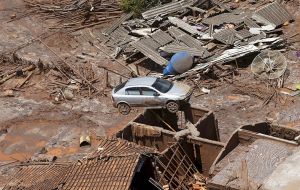 The disaster described by Brazil's government as the worst-ever environmental disaster, killed at least 13 people and flooded thick mud across two states. 