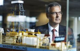 ”Maersk Drilling is very pleased with being selected by Total to drill their first exploration well offshore Uruguay,” said Claus V. Hemmingsen from Maersk