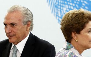 The letter ends with a final paragraph in which Temer suggests that his relations with Rousseff are almost over.
