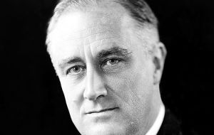 President Roosevelt identified four basic freedoms as the birthright of all people: freedom of expression, freedom of worship, freedom from want and freedom from fear.  