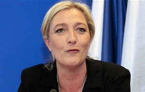 Le Pen had been riding high after extremist attacks and an unprecedented wave of migration, and the party came out on top in the first round a week ago. 
