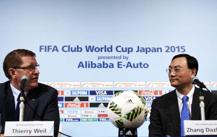 The announcement in Japan includes the current tournament in Tokyo, featuring the top clubs from the world’s six football confederations