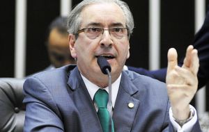 Cunha launched the impeachment against Rousseff on 2 December based on an opposition allegation that she broke Brazil's budget law 