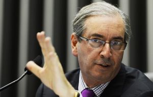 Cunha has denied any wrongdoing and says the millions found in undeclared Swiss bank accounts and linked to him was income from legitimate business