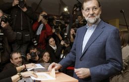 “We are about to begin a period that won’t be easy,” admitted Rajoy, who was first elected in 2011 and has tightened the reins on Spain’s spendthrift economy
