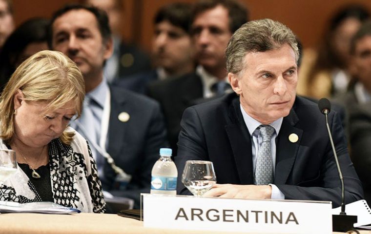 Macri said his administration was happy to see the government of Venezuela accepted all the results from the recent legislative elections