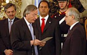 Taiana was the Kirchner's couple foreign minister from 2005 to 2010. When Kirchner took office in 2003, he was named deputy minister 