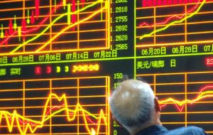 Trading in Shanghai was suspended early on Monday under a new rule designed to limit dramatic falls in markets. 