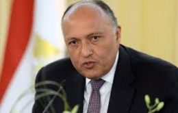 Shoukry reaffirmed Egypt's support for Saudi Arabia ahead of an upcoming meeting of Foreign Ministers at the Arab League that is due to discuss the Iran-Saudi spat. 