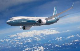 Last year, the US manufacturer delivered 120 of its 737s in the final three months of last year, slightly below the target production rate of 42 a month.