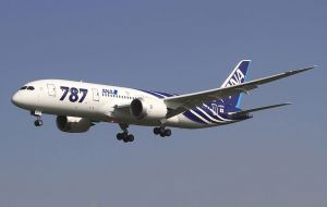 Production of 787 Dreamliner, built largely with lightweight composite materials that reduce fuel use, will rise from a current 10 per month rate to 14 by 2020