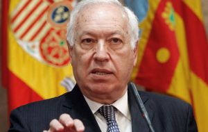 Spanish outgoing foreign secretary García Margallo and his last shot to claim over Gibraltar  