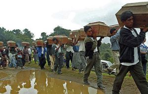 Guatemala's long civil war resulted in 200,000 people killed or registered as missing, according to UN, which attributed more than 90% of atrocities to the armed forces.