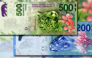 Meanwhile, the 500-Peso note will feature the Yaguareté, a type of jaguar, to represent the North-East region. 
