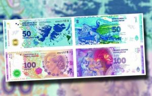 The 100-Peso bill with the image of Evita Peron, will be replaced by the image of a Taruca or Andean deer.