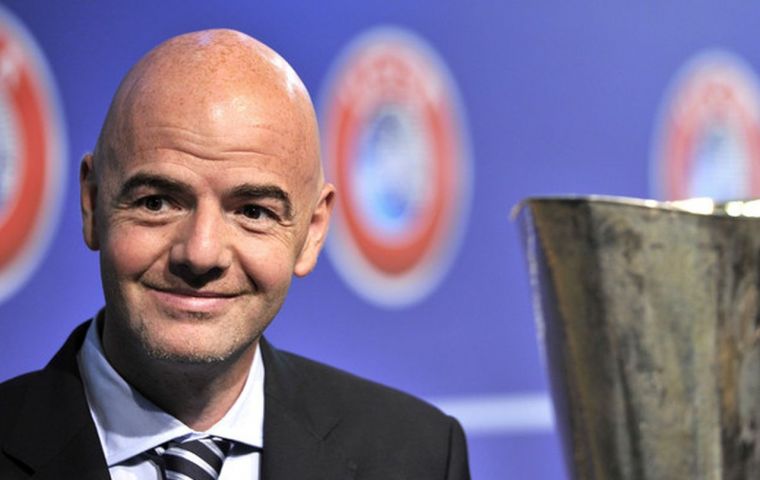 Infantino has a plan to expand World Cup to 40 teams, allowing several countries to stage matches ensuring it is not limited to just a few wealthy potential hosts. 