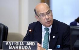 Sir Ronald Sanders told Ambassadors at the OAS headquarters in Washington DC that the organization began this year with a deficit of almost US$19.7 million.