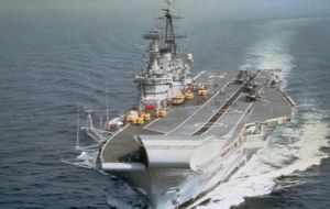 She is the last of the Centaur-class carriers and is the longest-serving aircraft carrier in the world. 