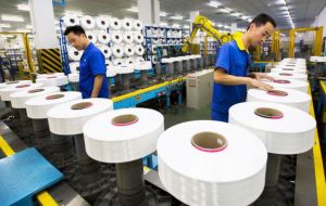 According to the latest factory survey, the Purchasing Managers' Index (PMI) showed a reading of 49.4 for the month compared to December's reading of 49.7. 