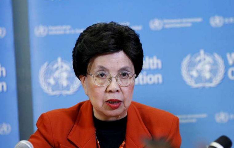 Director-General Margaret Chan said on Monday coordinated international action was needed to improve detection and speed work on a vaccine
