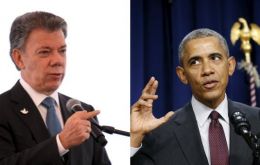 “Part of the conversation with President Obama is how can they help us in the post-conflict,” Colombian president Santos told a BBC interview.