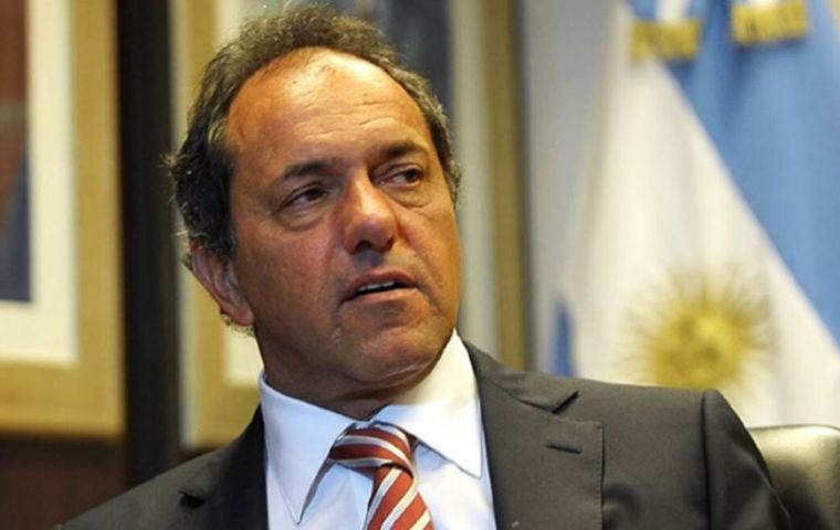 “It’s important that the people don’t resign themselves to a lower quality of life,” said former Victory Front (FpV) presidential candidate Daniel Scioli
