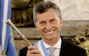 In one of the letters president Macri confirms he will be at the United Nations on 22 April for the signature of the Paris agreement on climate change.