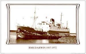 RMS Darwin which linked Montevideo with the Falkland Islands during fifteen years, 1957/1972 