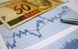 GDP figures come from Boletin Focus, a weekly Central Bank survey of analysts from about 100 private financial institutions on the state of the national economy